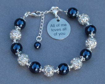 Mon Coeur Est A Toi Bracelet Bijoux Message Damour Endless Etsy