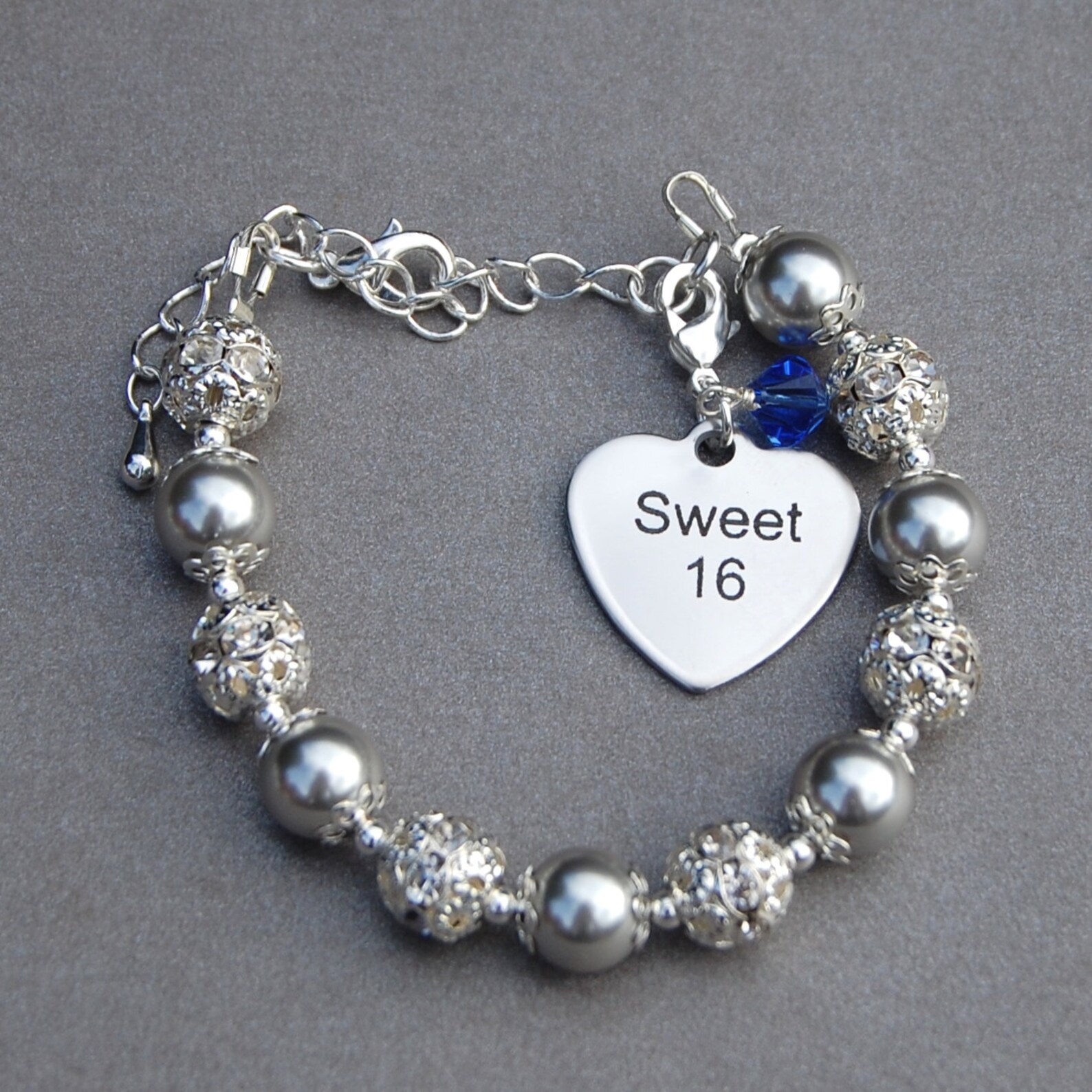 Sweet 16 Jewelry Sweet 16 Gift 16th Birthday Birthstone Etsy