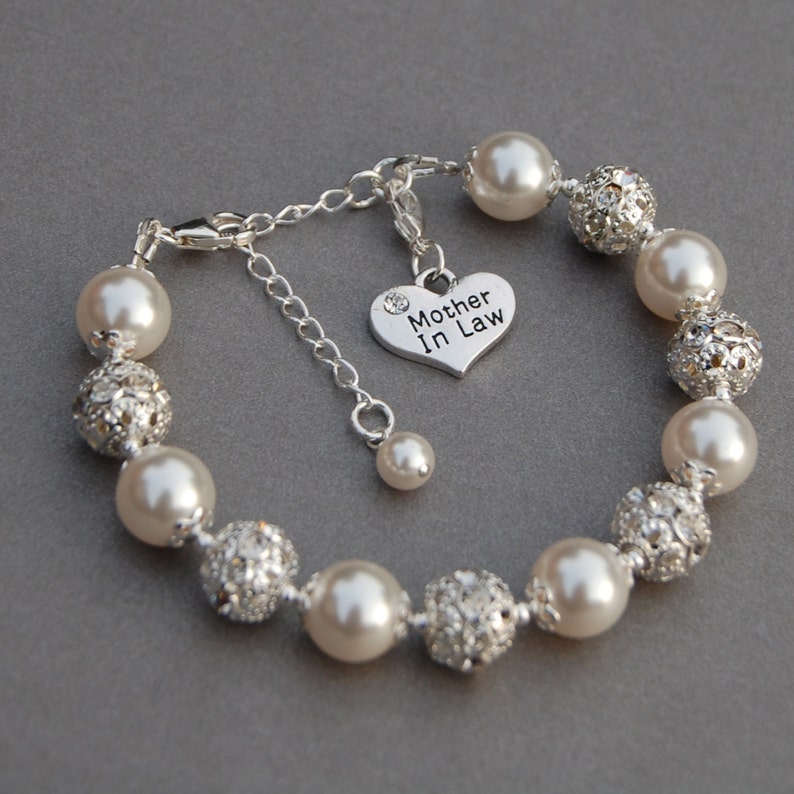 Mother in Law Gift Mother in Law Bracelet Mom in Law Mother Etsy