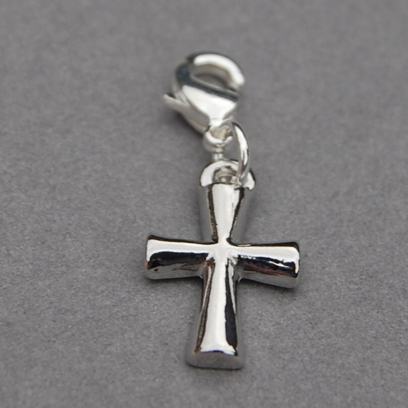 Cross Charm Bracelet First Communion Gift Baptism Gift - Etsy UK