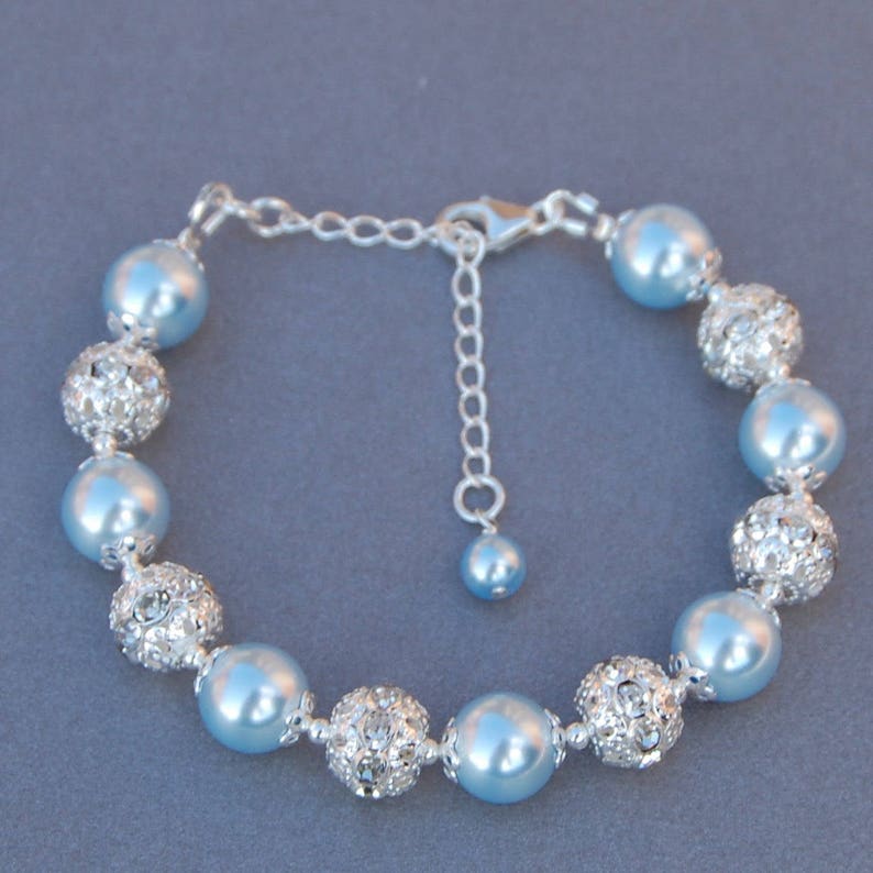 Wedding Day Charm Bracelet Brides Jewelry Bridal Bracelet Etsy