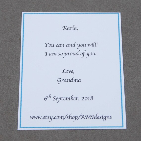 nanny granddaughter gift nanny granddaughter jewelry nanny etsy