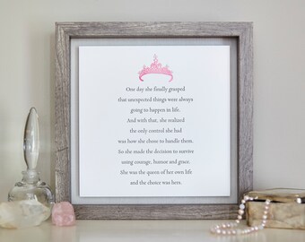 Koningin van haar eigen leven