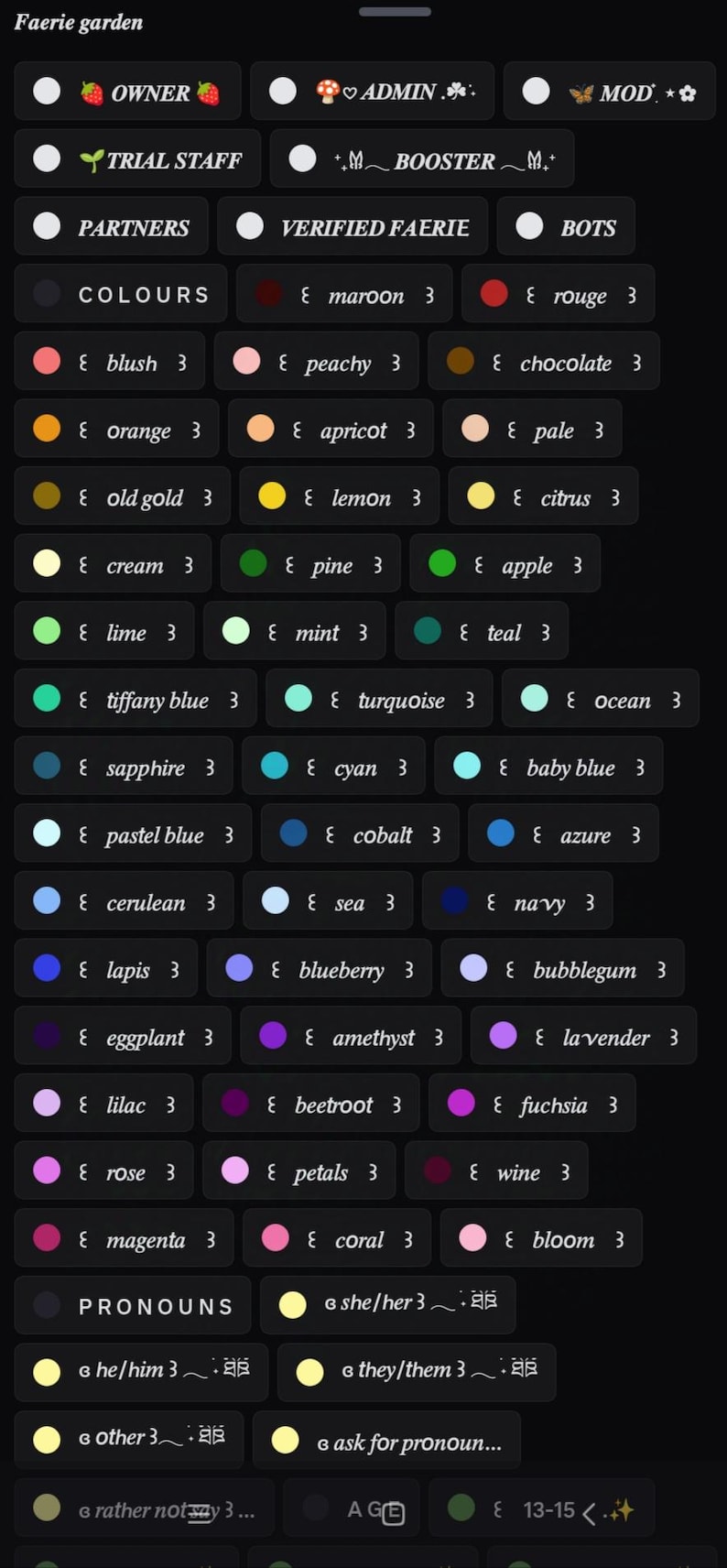 Faerie Garden Discord Server Template - Etsy