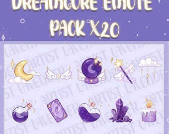 Pack d'émotes Dreamcore