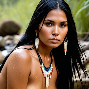 Meet Chenoa. This Woman is Just One of Our Many Female Native Nude