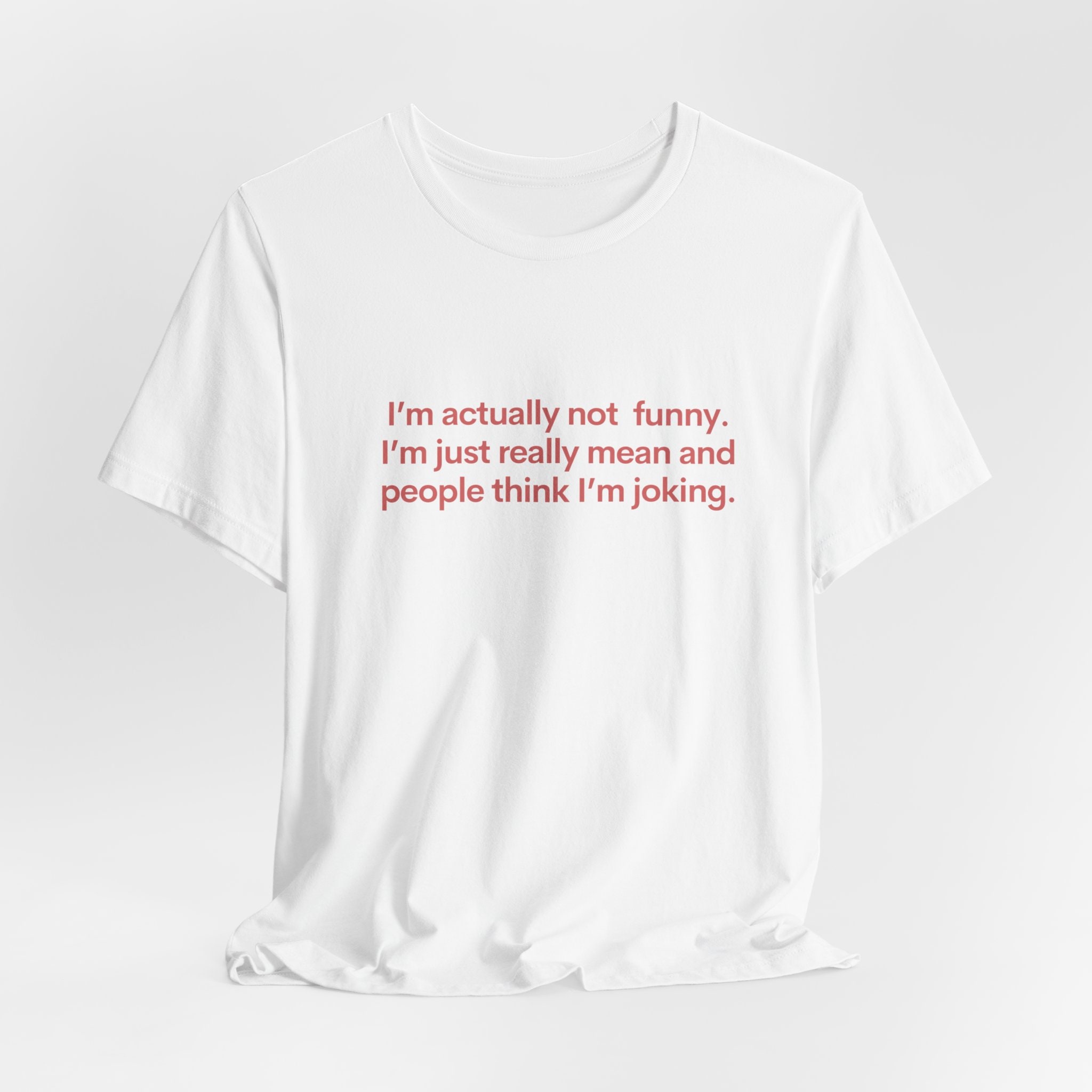 T-shirt Unisex "Am I Perfect No" Funny Graphic - Heavy Cotton Tee, Neuf Avec étiquettes