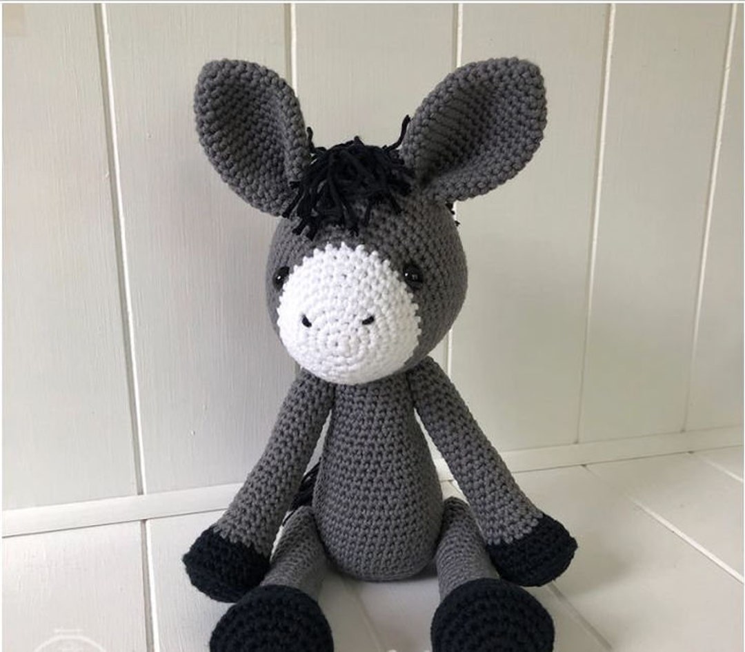Winkey the Donkey Pattern Instant Download Step by Step Instructions - Etsy