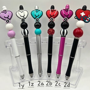 Doctor or Nurse Themed Beadable Pens Beaded Pens #5