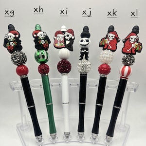 Weihnachtsperlen Stift # 2 Urlaub Stift Metallperlen Stift