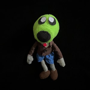 plants vs zombies plushies: Peashooter Zombotany