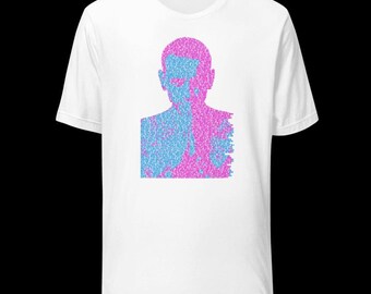 Chester Bennington Lyrics Portrait Unisex staple eco t-shirt