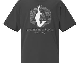 T-shirt Sans Manches Chester Bennington Linkin Park - Imprimé Graphique, Coton 100%, Unisexe Noir - 13