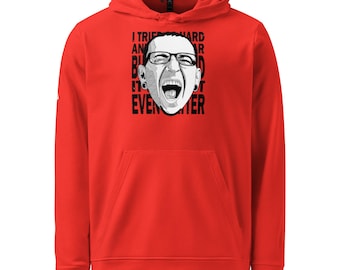 In The End Chester Sketch Adidas fleece hoodie