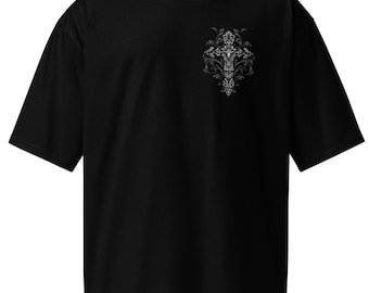 When Life Leaves us blind, Love keeps us kind Oversized heavyweight t-shirt