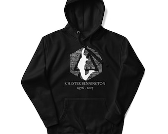 Chester Bennington Tribute Unisex Hoodie Etsy UK