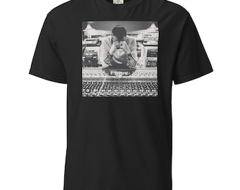 Chester Bennington At The Soundboard With Lyrics On Back Unisex T-Shirt