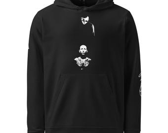Chester Bennington Faces in Shadows Adidas fleece hoodie