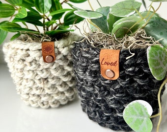 Crochet Cozy Faux Plant Best Mom Gift Loved Teacher Appreciation Desk Decor Handmade Friend Gift Mother Day Plant Cozy