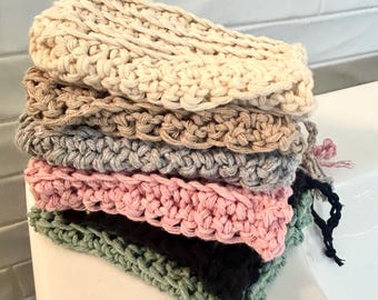 Cotton Soap Saver Pouch Handmade Exfoliating Scrubbing Soap Holder Zero Waste Eco-friendly Natural Bath Cloth