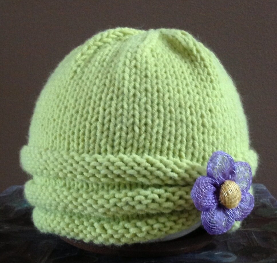 beanie hat with netting