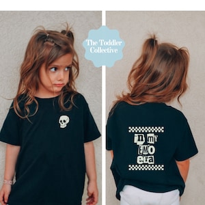 Kleinkind-Ära-Shirt, In meiner Emo-Ära Tshirt, Rocker-Kid-Bekleidung, Geschenke für Kleinkind, Geschenk für neue Mutter, Baby-Dusche-Geschenk, erster Geburtstag Tee