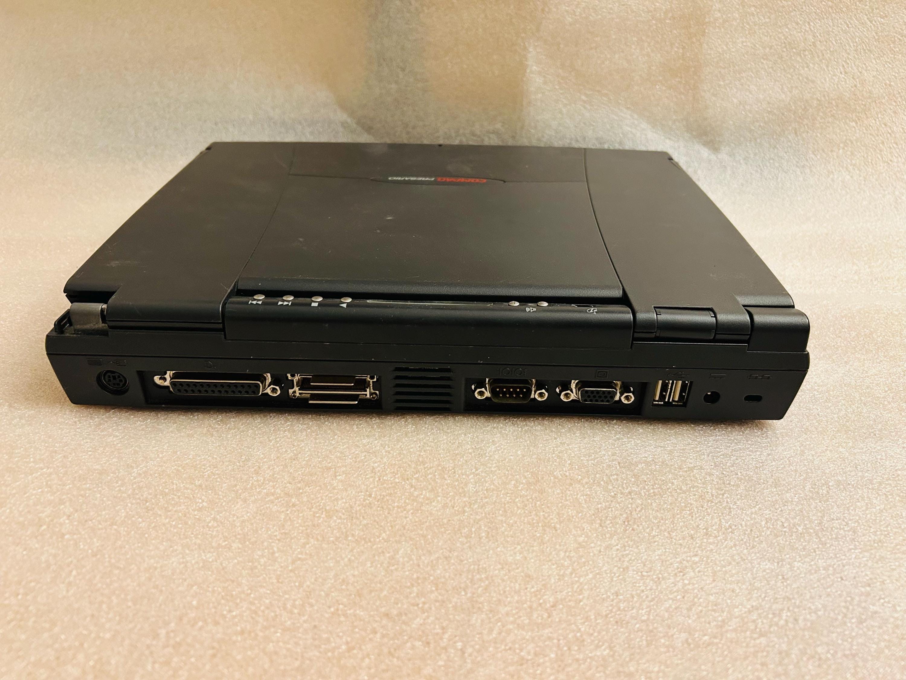 Vintage Compaq Presario Windows 98 Pentium MMX Retro Laptop