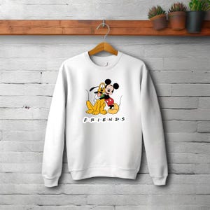 Mickey Mouse Friends Trip T-Shirt, Disney Friends Gift T-Shirt, Disney Cartoon Character Top, Disney Couple Matching T-Shirt