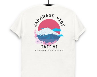 Great Japanese Vibe T-shirt, Japan-shirt, cool Japans grunge-shirt, esthetisch shirt, kawaii-kleding, Hokusai, Japans T-shirt