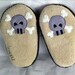Reviewed by Anonymous reviewed Baby Leather Skull and Crossbones Moks Sz 3-12M
