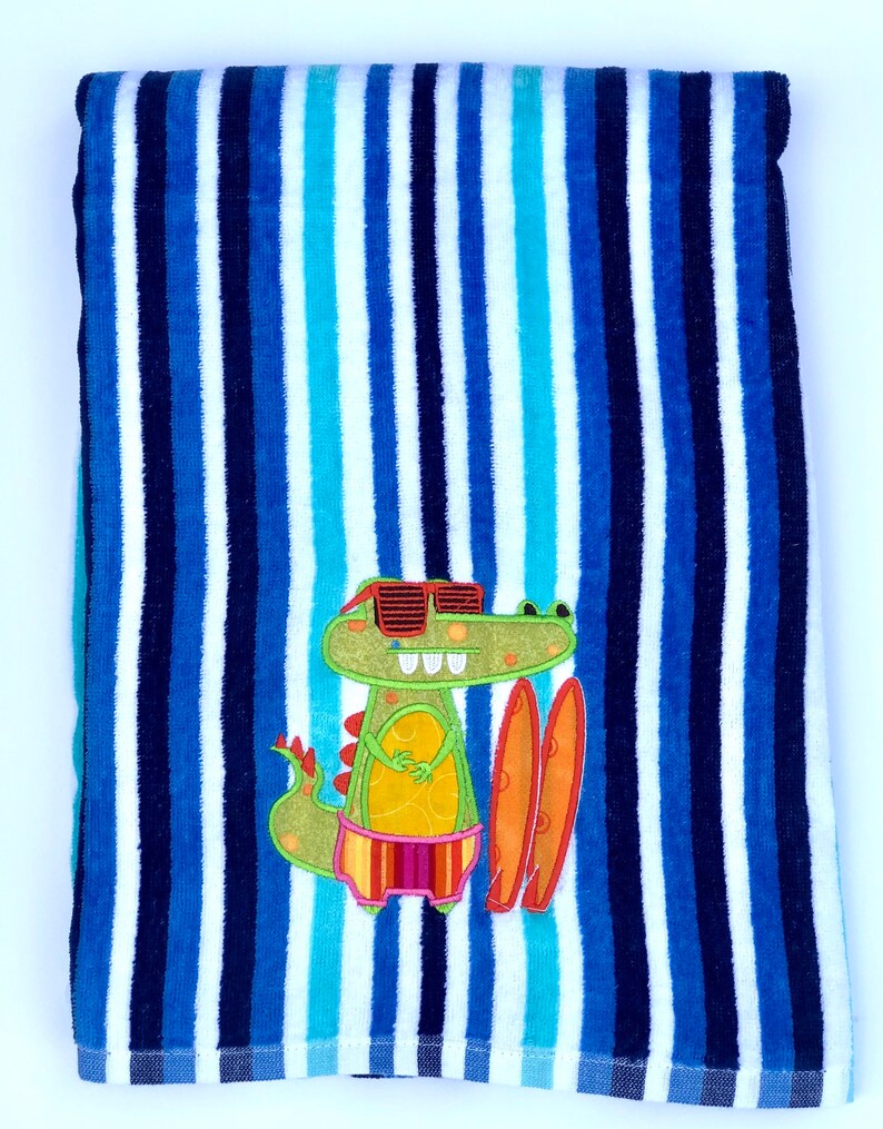 Beach Towel, Striped Towel, Free Shipping image 2