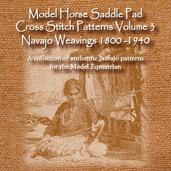 Tapis De Selle Showman Design Navajo - Laine Tissée Et Fond Feutre à Mémoire - 36x34