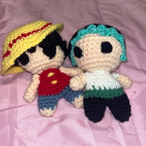 One Piece Luffy AND Zoro Plushie Set