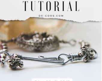 Clasps and Eye, Wire Jewelry Tutorial