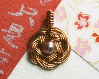 Draht Schmuck Tutorial - Rosabella Anhänger, Wired Chinese Knot, DCH016, The Love Knot