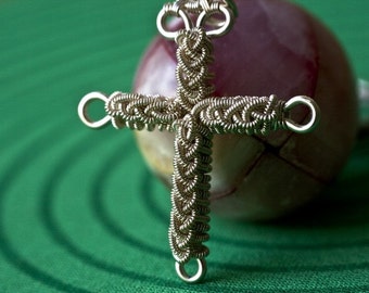 Wire Jewelry Tutorial - CROSS, Wired Chinese Knot, DCH010, The Love Knot