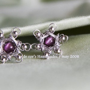 Handleiding voor draadsieraden - Flora Studs, Wired Chinese Knot, DCH005, The Love Knot