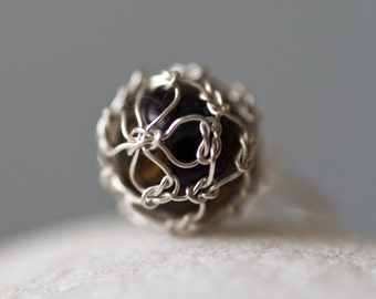Wire Jewelry Tutorial - Knot The Net Pendant (PDF Pattern)