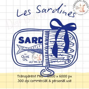 Les Sardines Fischer Ästhetisch Kokette Png Marine Hemd Design Sublimation Vintage Fisch Png Trendy Fishermancore Nautical Seaside Png