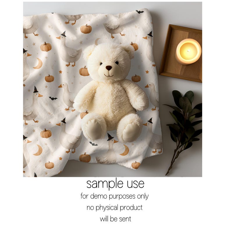 Preppy Goose Teddy Bear blanket main image 0