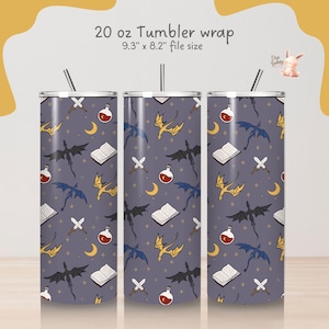 Books and Dragons 20oz Tumbler Wrap Fourth Wing Bookish Romantasy Skinny Tumbler Png Straight Book Lover Tumbler wrap Digital Download Png