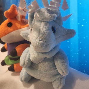 Tunic Plush Pair Ruin Seeker Fox and Ghost 11 inches image 2