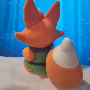 Tunic Plush Pair Ruin Seeker Fox and Ghost 11 inches image 5