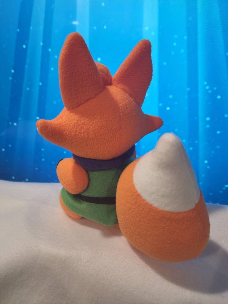 Tunic Plush Pair Ruin Seeker Fox and Ghost 11 inches image 5