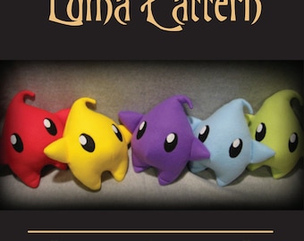 Plush Luma Pattern - Mario Galaxy