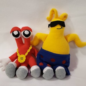 Ensemble de peluches ToeJam et Earl image 1