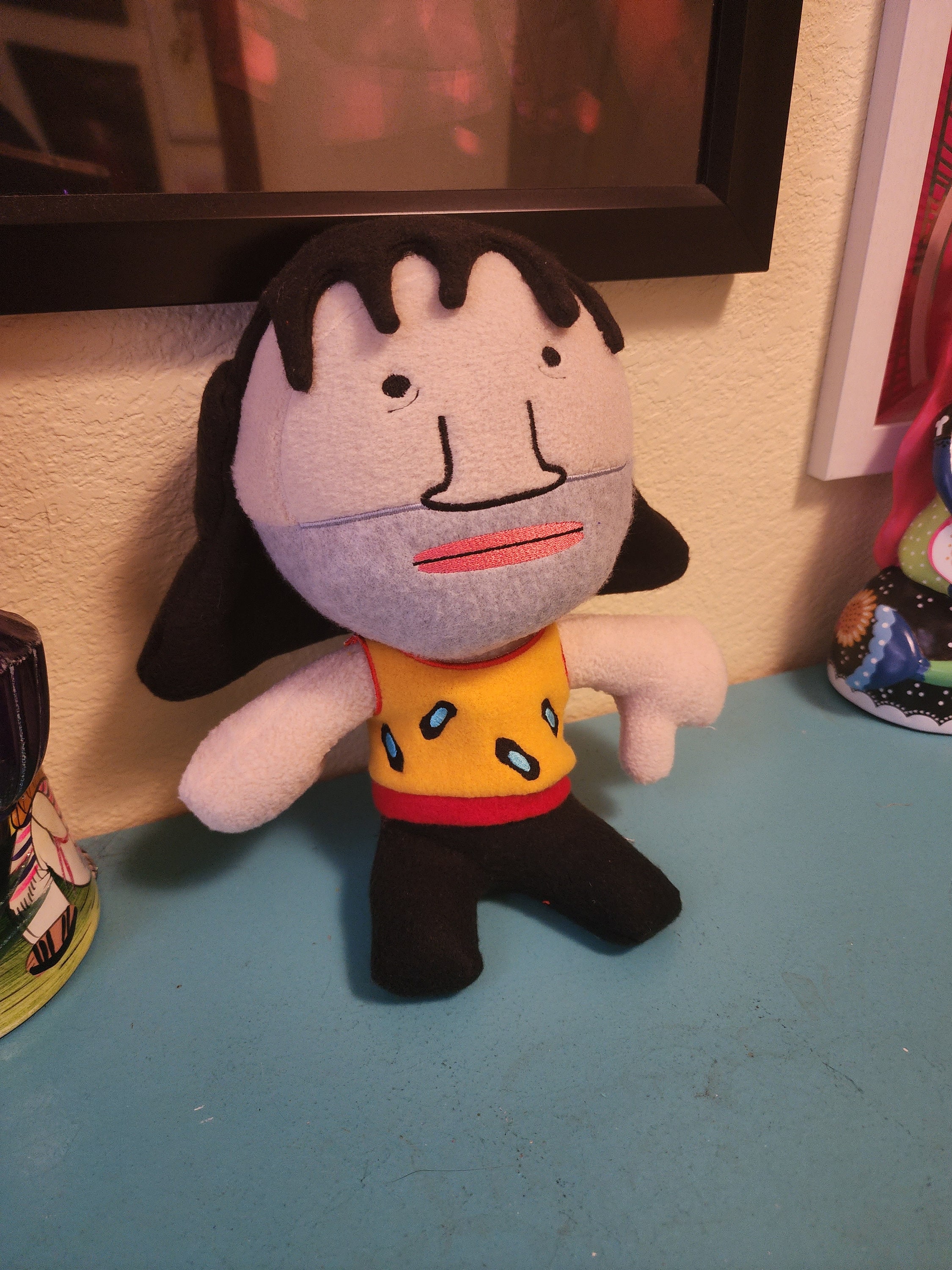 Terry Hintz - Lisa : the Painful Plush - 10 Inch - Etsy