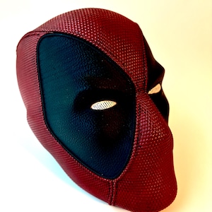 Deadpool helmet, 3d printed hand painted cosplay helmet