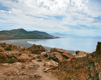 The Great Salt Lake - Nature Art Photograph