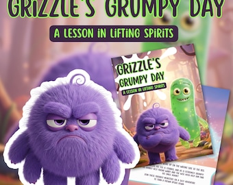 Cuento infantil: El día gruñón de Grizzle (libro electrónico en formato PDF)